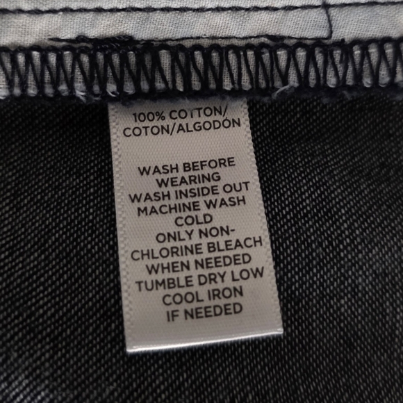 LOFT Curvy Riviera Shorts in Refined Denim, Dark Wash, Size 14P - Picture 8 of 8